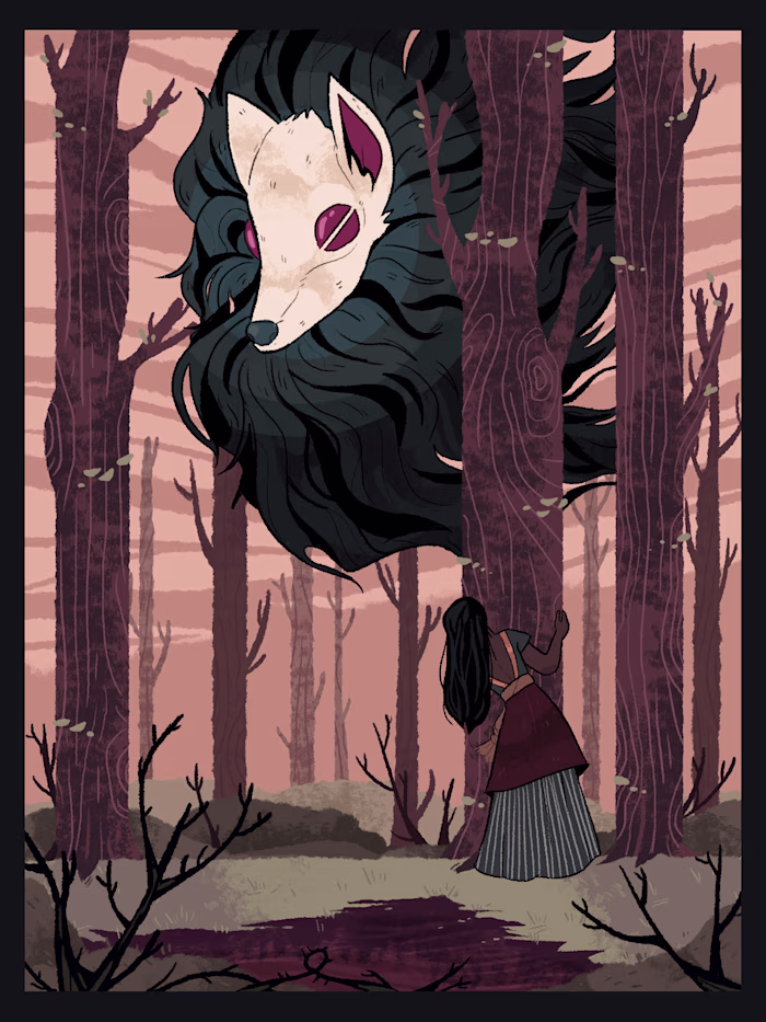 Famine's Angel Illustration