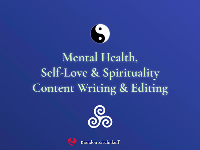 Mental Health, Self-Love & Spirituality