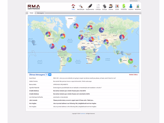 RMA - Package Tracking