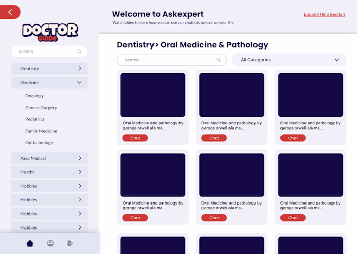 Ask Expert 2.0 UI/UX Redesign