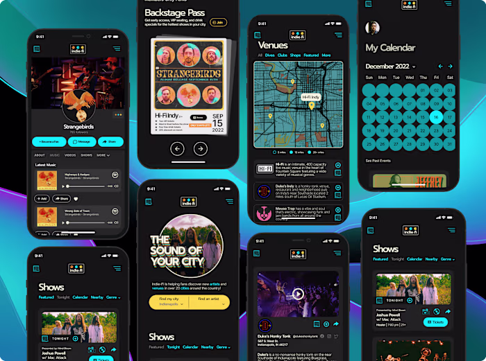 UX/UI Design for Mobile App