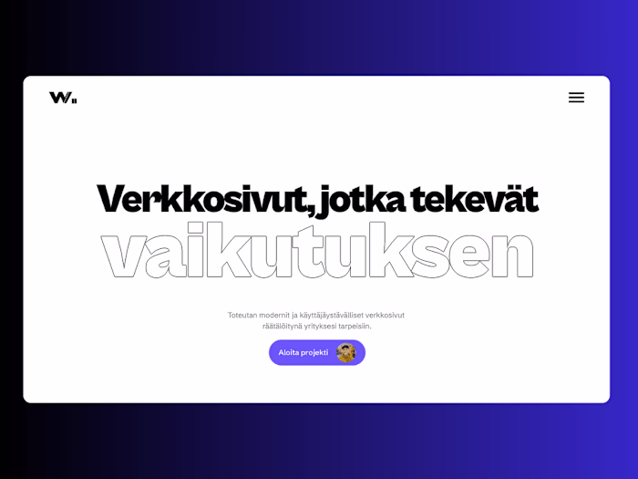 Website for a Web Design Agency