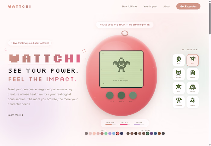 I created WATTCHI, a chrome