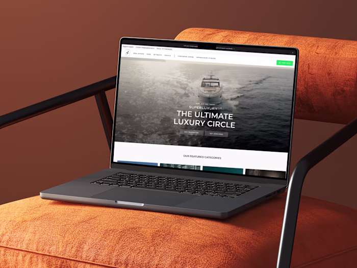 Superluxury Website Redesign