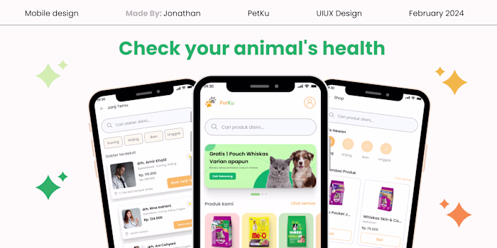 UI Design for Pet care