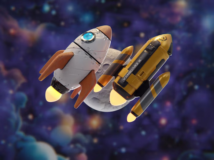 3D Rocket Modeling - Blender | Substance Painter