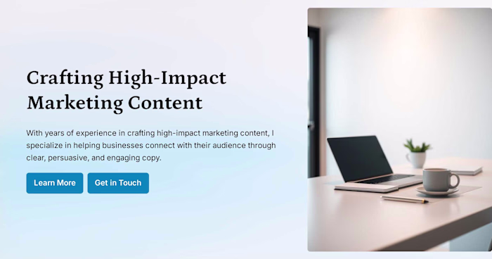 Crafting High-Impact Marketing Content