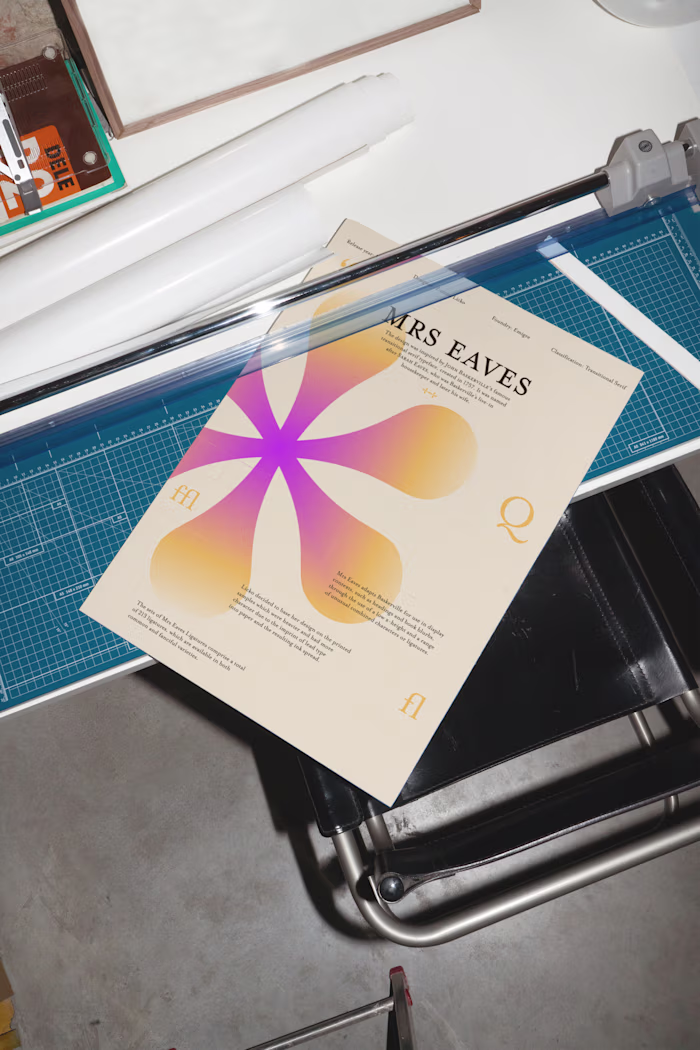 Typography Infographic / Posters