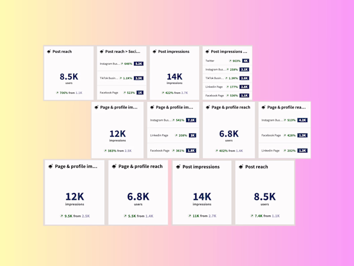 📈 Organic Social Media Growth | Data Analysis |