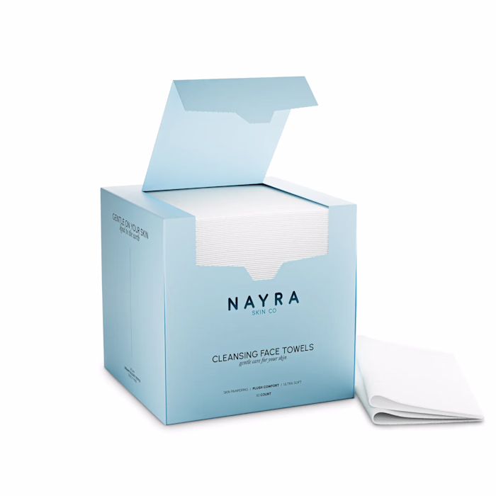 Nayra Skin Co. - Face Towels Product Renders
