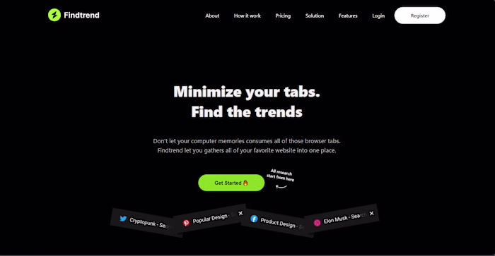 Findtrend – Simplify Your Browsing, Discover Trends