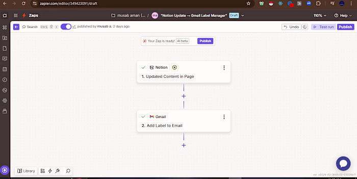 Notion-to-Gmail Label Manager – Auto-Organize
