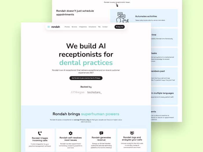 💠 Rondah AI - Webflow Landing Page