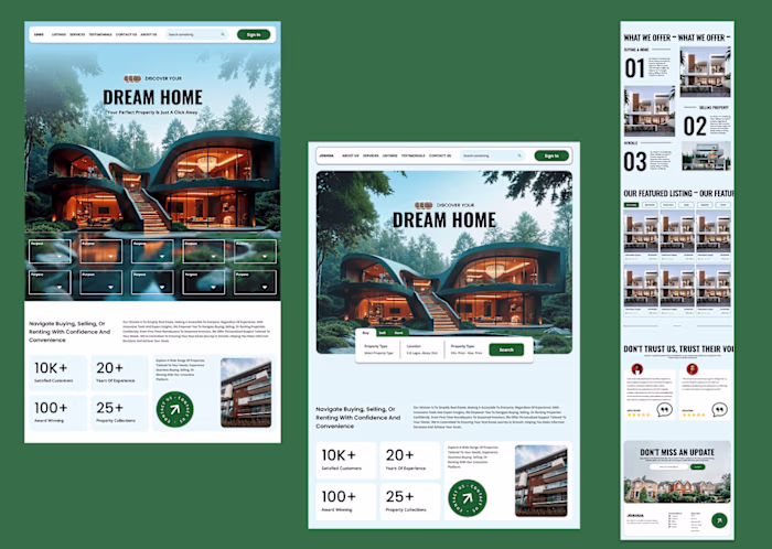 Real Estate Landing Page