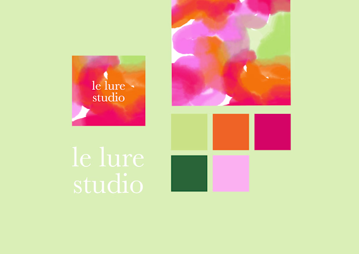 Branding for Le Lure Studio, a playful jewellery brand 🌈 🐚