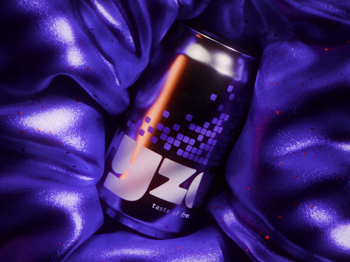 3D Visuals: Bryza Drink Exploring aesthetics for beverage ad...