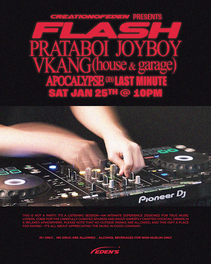 Poster design for local cocktail