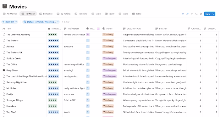 Building My Personal Media Brain in Notion