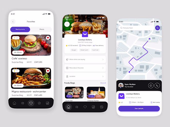 Here is my Food Delivery App Design Concept Redesign Feel fr...