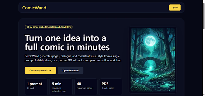 ComicWand is the latest tool