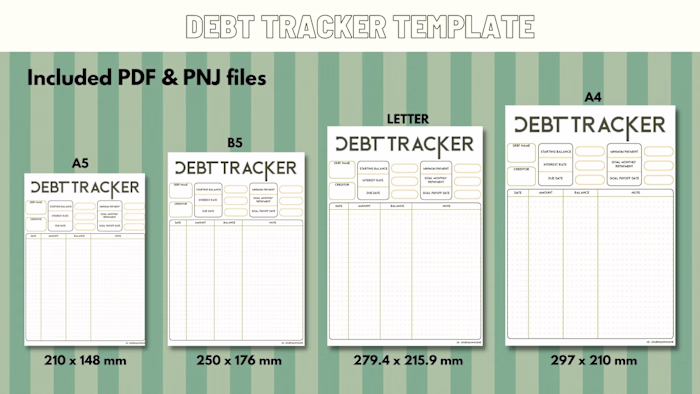 Customize Printable / Digital Planners for Customers