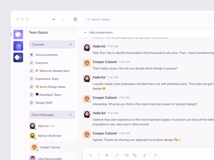 Team Chat App
