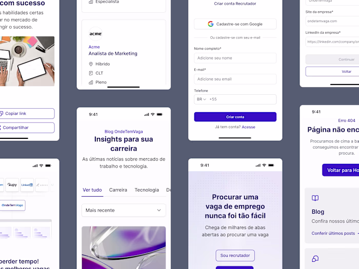 Designing a SaaS for an AI HR Tech