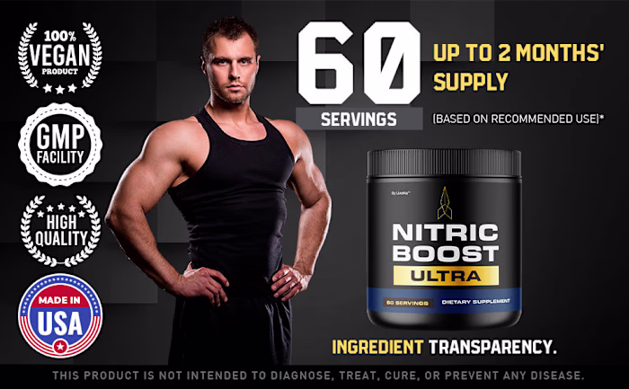 Nitric Boost Ultra Reviews — Enhance Overall Energy And Stamina!