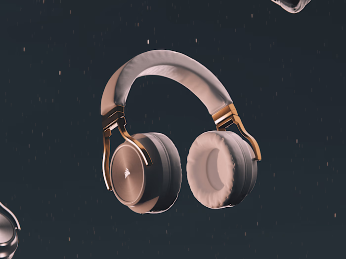 Corsair Virtuoso 3D Render Carousel