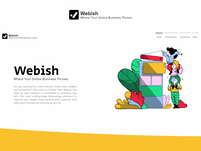 Webish - Where Your Online Business Thrives