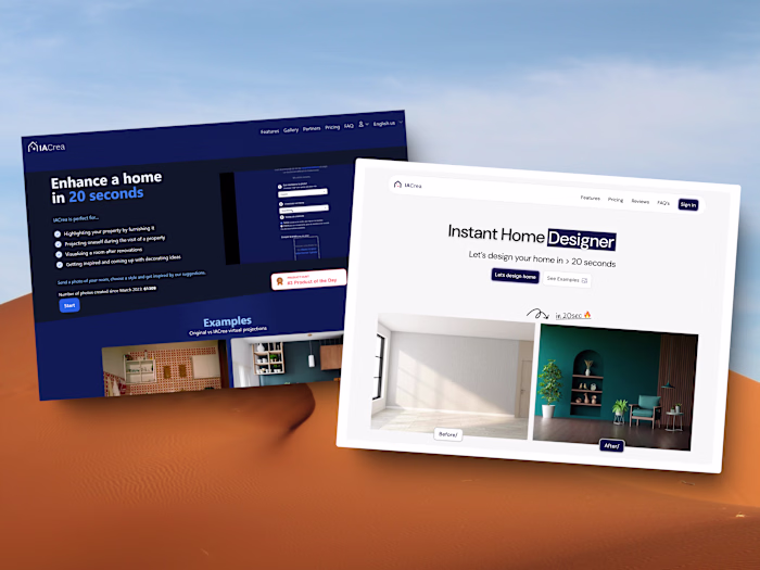 IACrea - Website Redesign