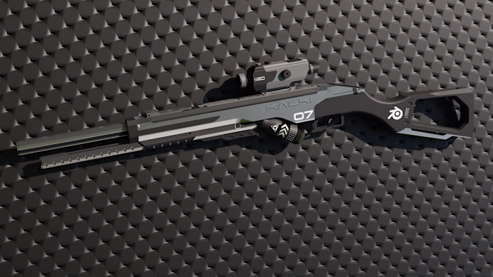 Hard Surface Gun Model