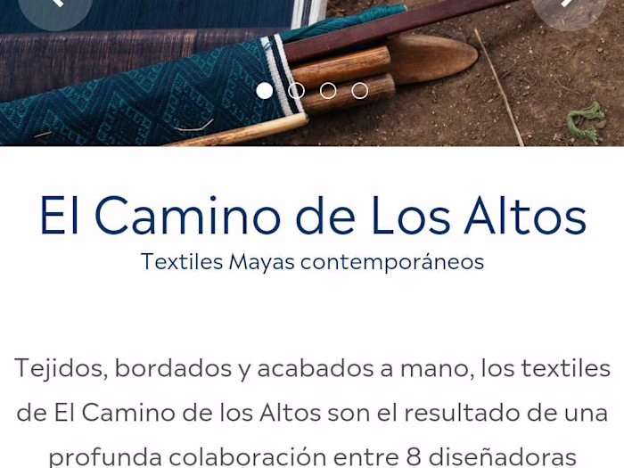 El camino de los altos