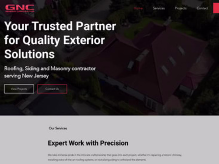 GNC Construction Website