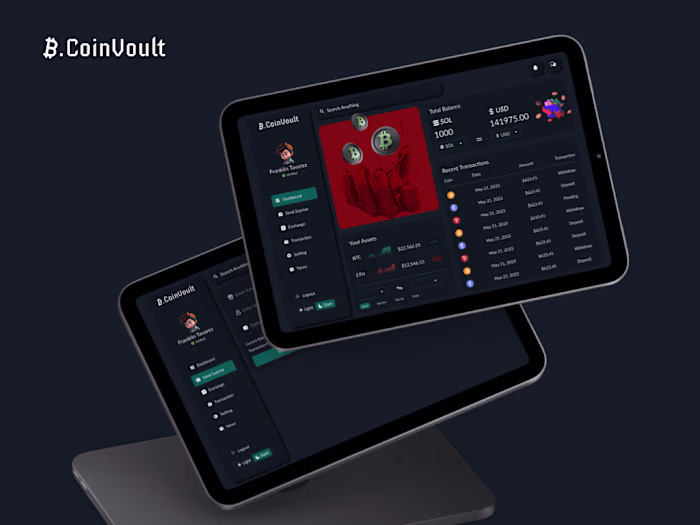 CoinVault Dashboard