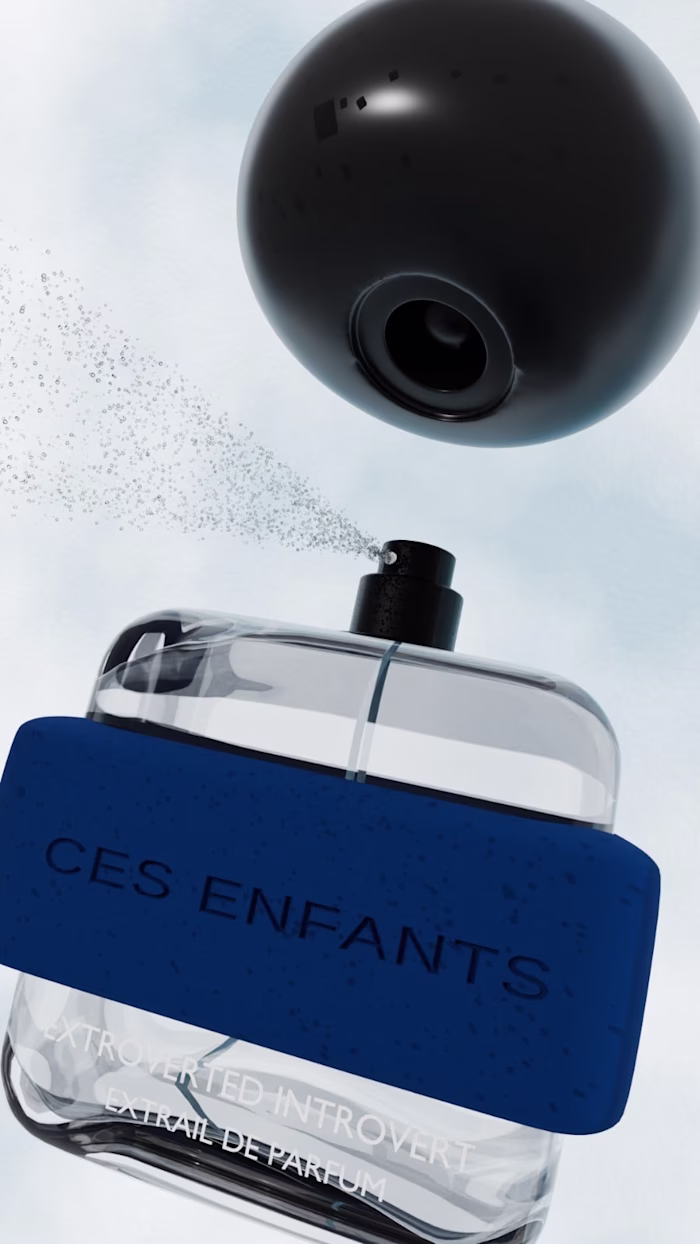 WIP Our current WIP on an Ad for a fragrance company called ...