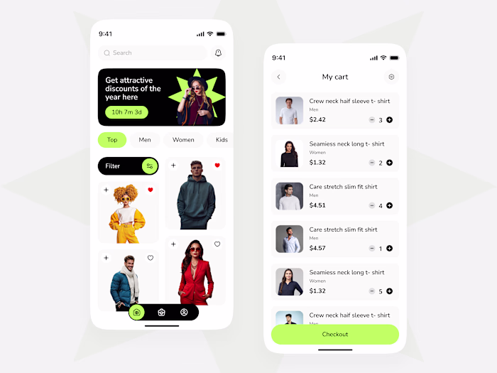 Here is my Modern Fashion E-Commerce App UI Design Redesign ...