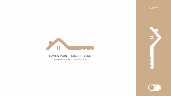 Haven Point Home Buyers Logo & Brand Identity Design