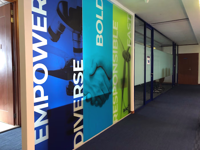 Corporate Mural and Backdrop Design