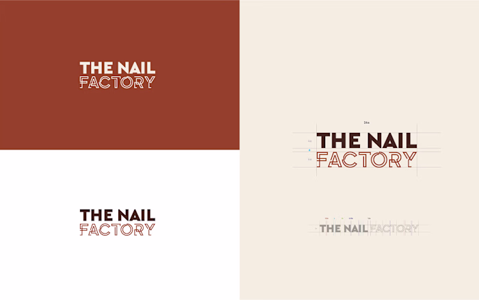 THE NAIL FACTORY's Corporate Identity