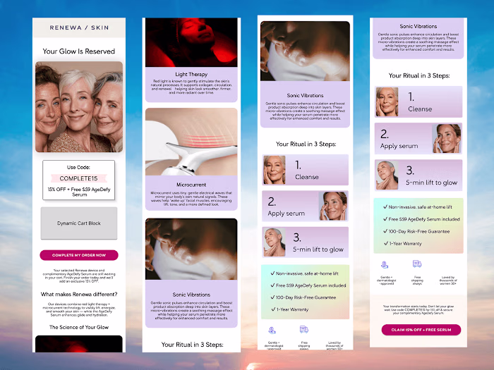 Add to cart Frist Email Grow revenue