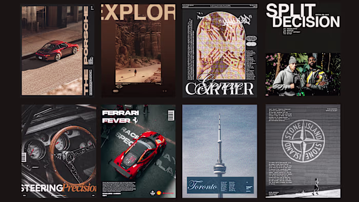 Poster Artworks Vol 02 on Behance