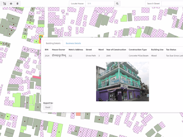 GIS-Based Tax Payment Information System
