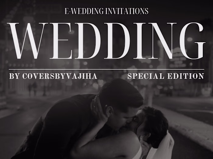𖦆—E-Wedding Invitations