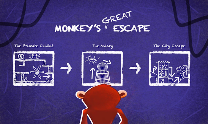 2D Platform Game | Monkey's Great Escape