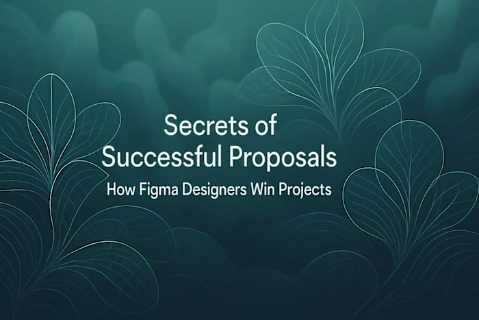 Secrets of Successful Proposals: How Figma Designers Win Projects