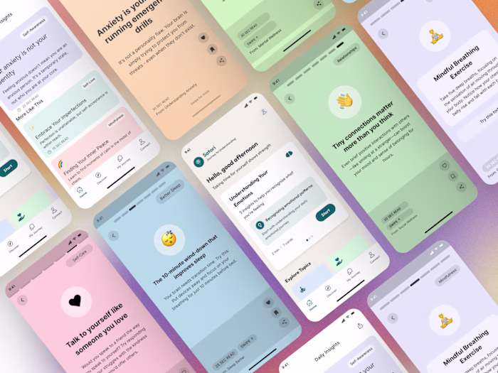 Interactive UIUX Design for Mobile App