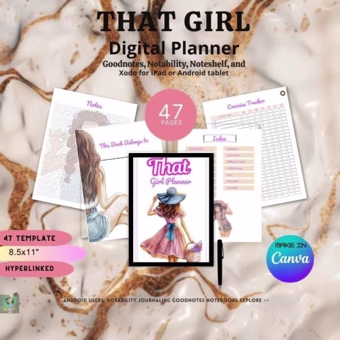 That Girl Digital Planner