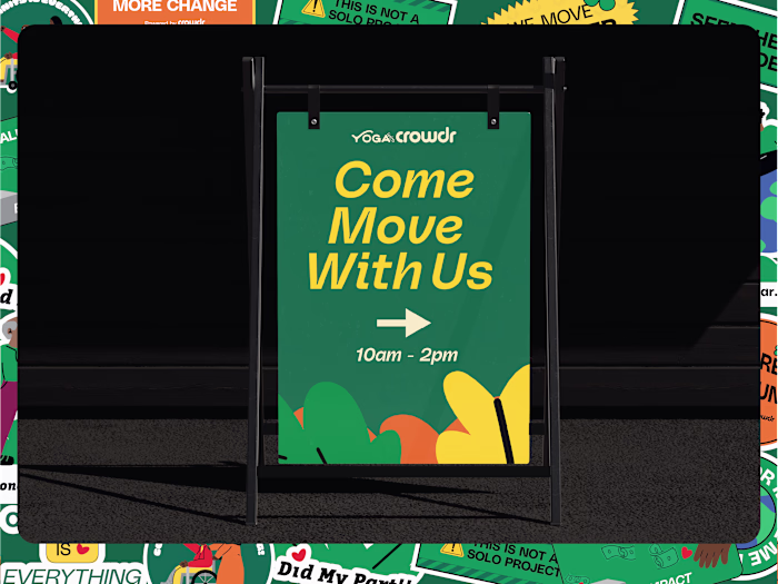 Crowdr | Visual Identity & Social Growth