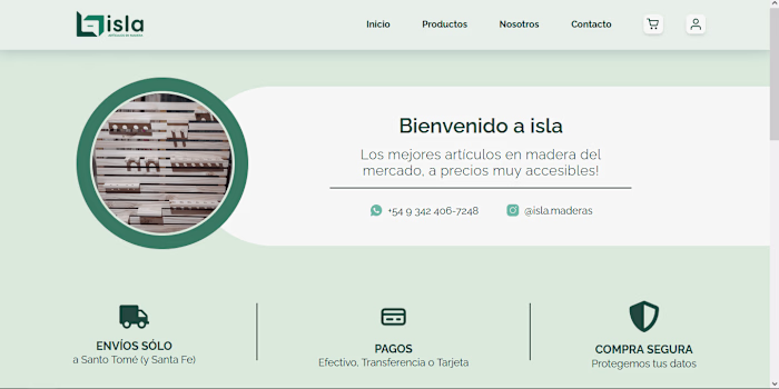 E-commerce Platform for Isla Maderas